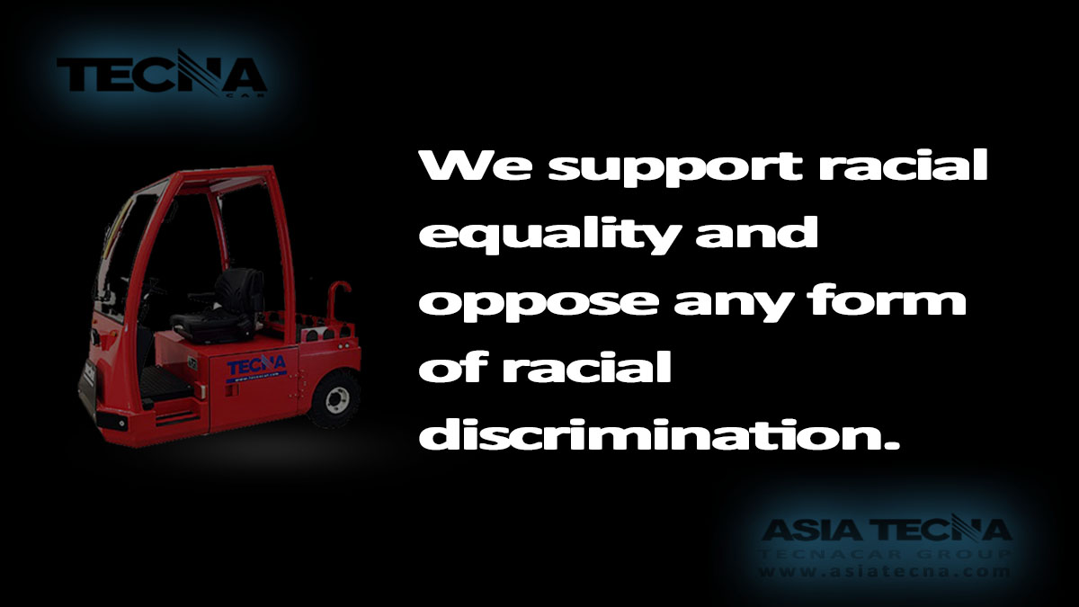 We support racial equality.