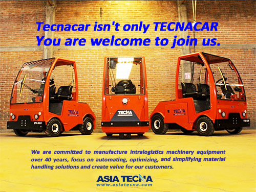 Tecnacar不僅僅只是TECNACAR , 歡迎您成為我們的夥伴